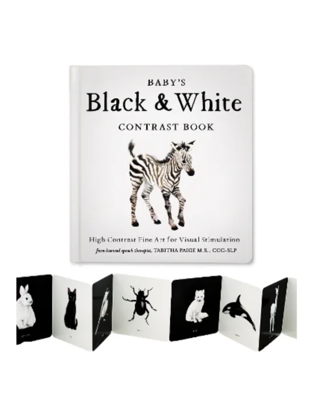 Baby’s Black & White Contrast Book Tabitha Paige